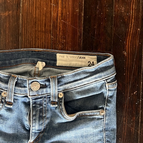 Rag & Bone Ankle Skinny Jeans Youth 24 - Picture 3 of 4